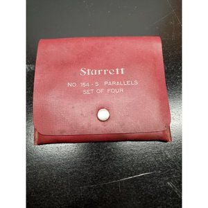 Starrett No.154-S Parallels - Set of 3 of 4 - Missing 3/8 to 1/2